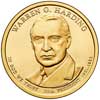 Warren G. Harding Presidential Dollar 2014