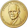 Dwight D. Eisenhower Presidential Dollar 2015