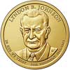Lyndon B. Johnson Presidential Dollar 2015