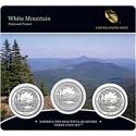 White Mountain National Forest - 3 Coin Set (New Hampshire) 2013