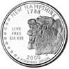 2000 New Hampshire Quarter