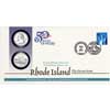 2001 - Rhode Island First Day Coin Cover (Q22)